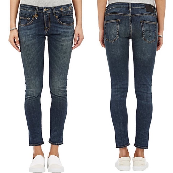 R 13 Denim - SOLD-R13 {Barney’s} Boy Fit Vintage Wash Skinny